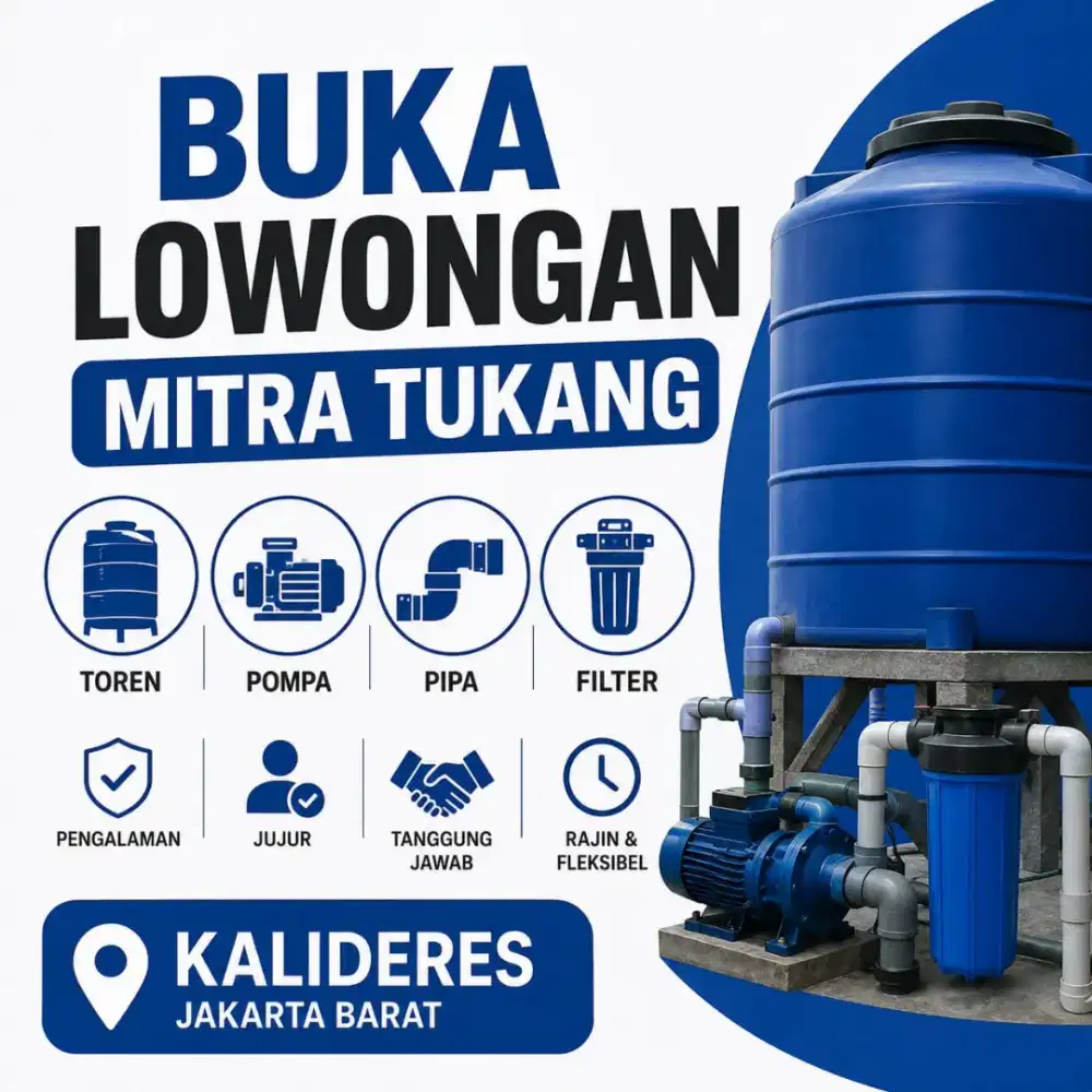BUKA LOWONGAN MITRA TUKANG