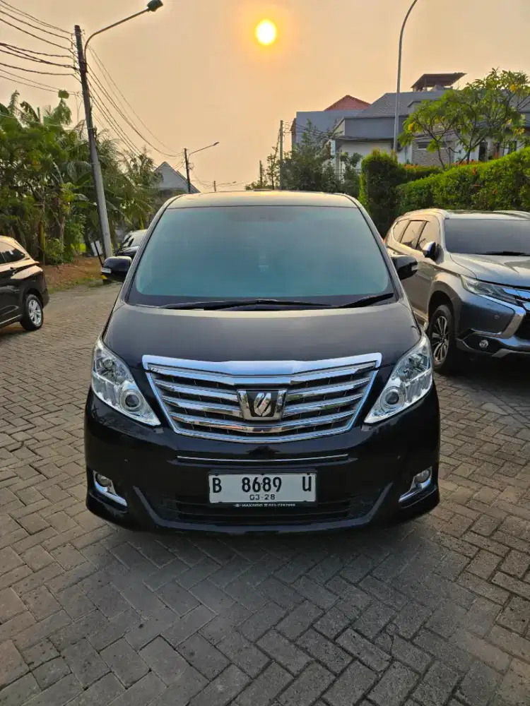 Toyota alphard g atpm 2012