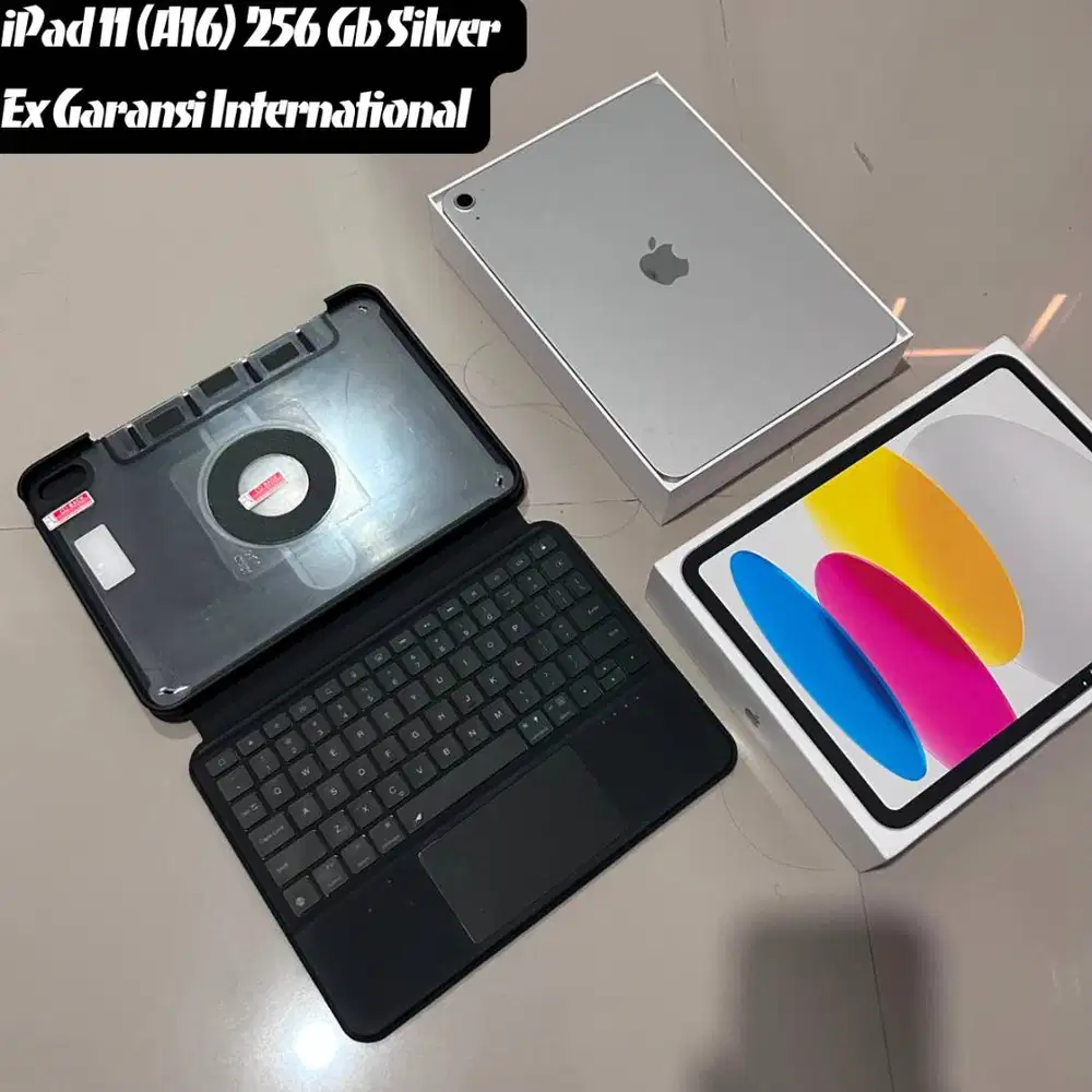 iPad 11 (A16) 256 Gb Silver Ex Garansi International