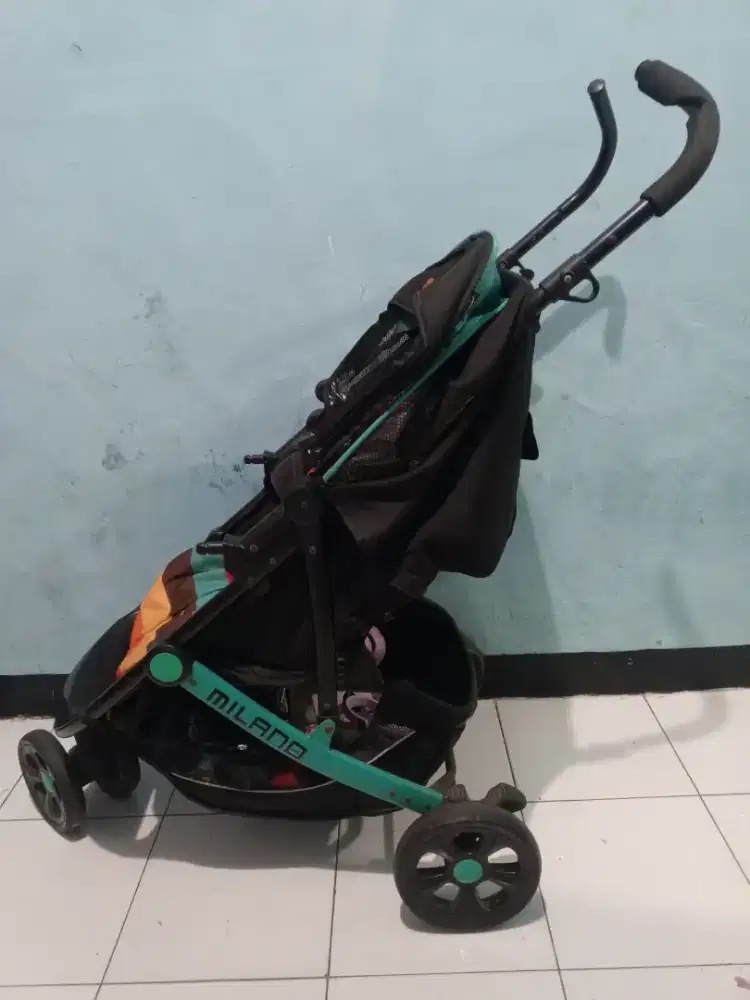 Stroller pliko black