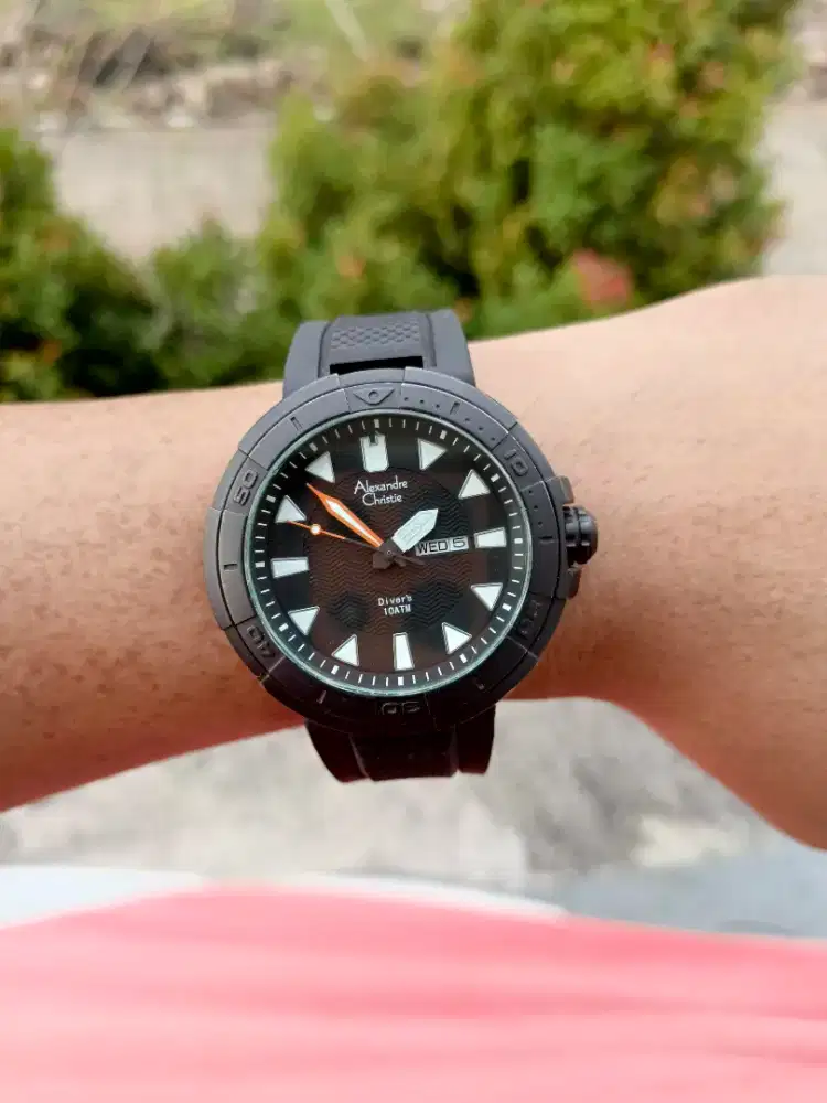 JUAL JAM TANGAN ORIGINAL ALEXANDRE CHRISTIE DIVER