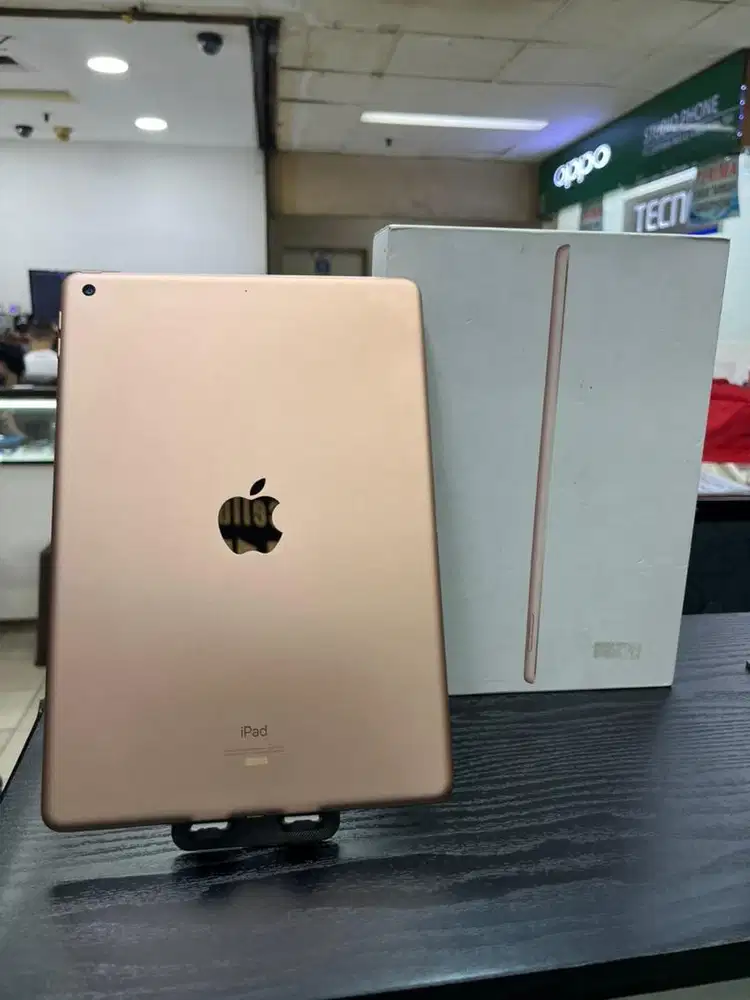 ipad 7 128gb wifi ex ibox gold bisa tuker tambah