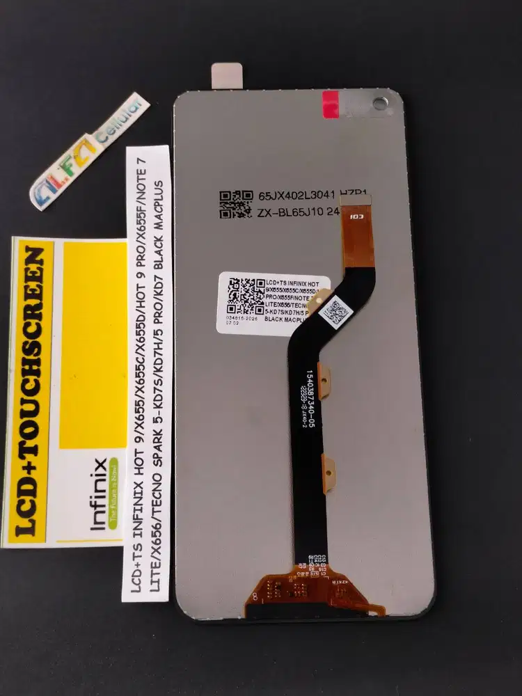 LCD TECNO SPARK 5 -KD7S/KD7H/ LCD TECNO SPARK 5 PRO KD7 ORIGINAL
