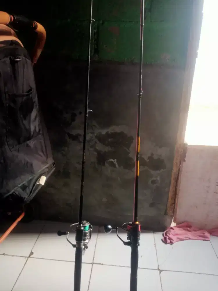 Joran pancing tinggal pakai