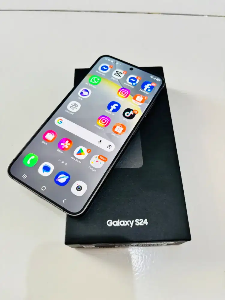 Samsung s24 256gb second lengkap 5g lte siap pakai