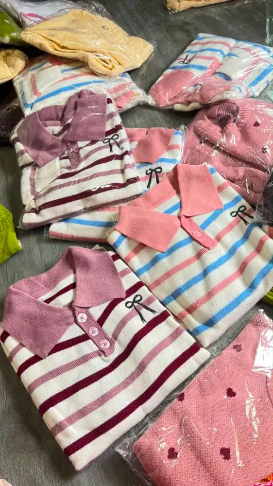 Shirt Knit warna lucu