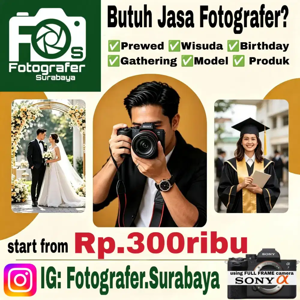 Jasa Fotografer profesional murah
