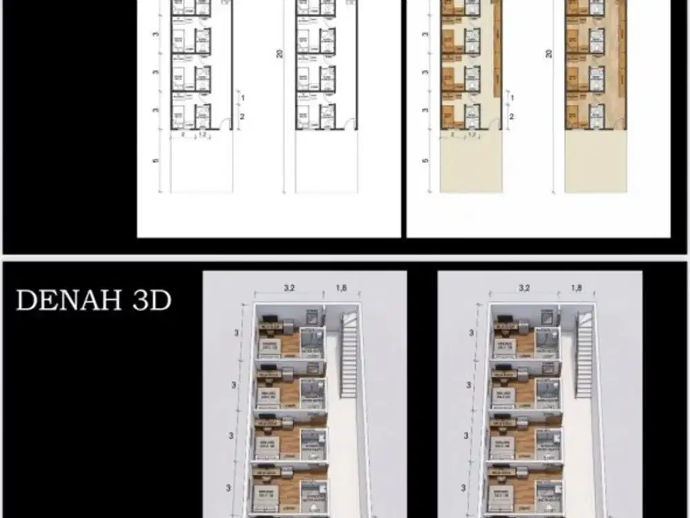 Dijual co-living 10KT Rungkut Asri Barat Surabaya Timur