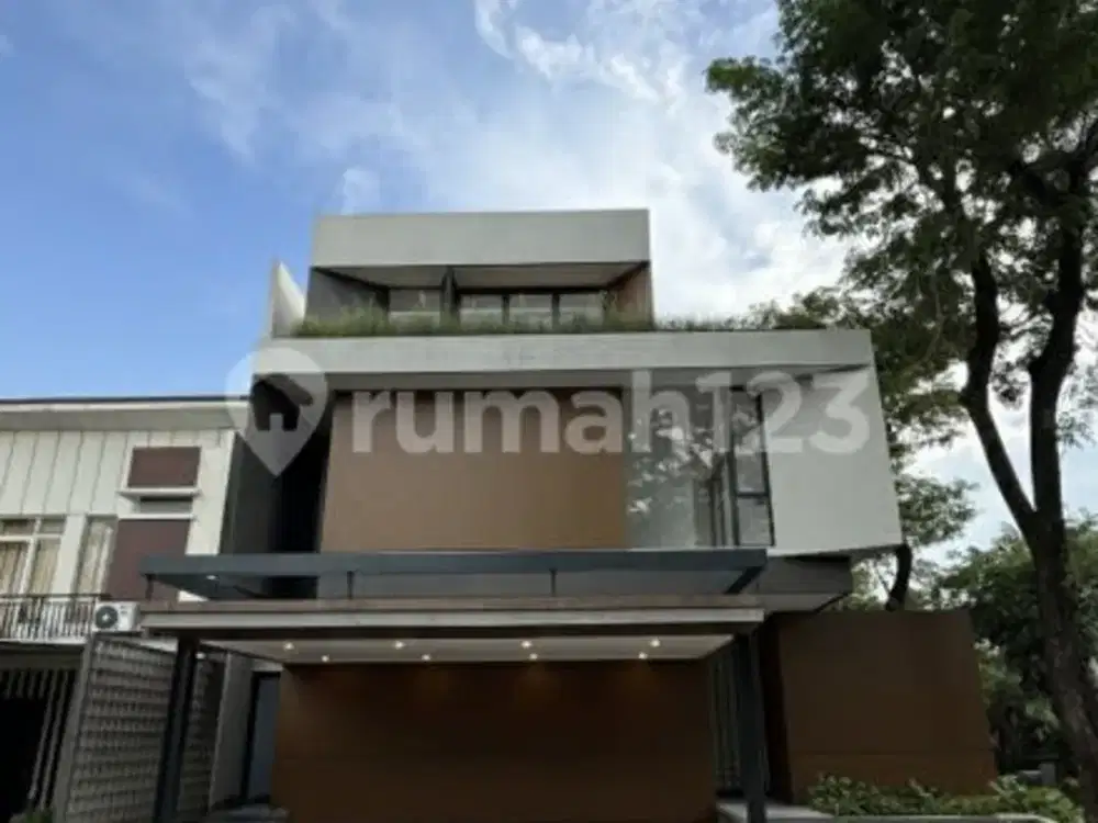 Jual Rumah Hoek Brand New Architect Design 3 Lantai - Foresta BSD