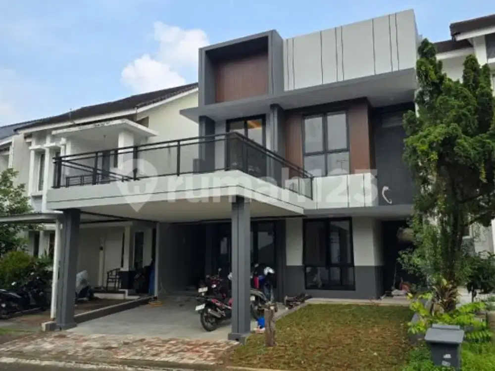 Dijual Rumah Bagus SHM Hadap Timur Siap Huni di The Green Venetian - BSD