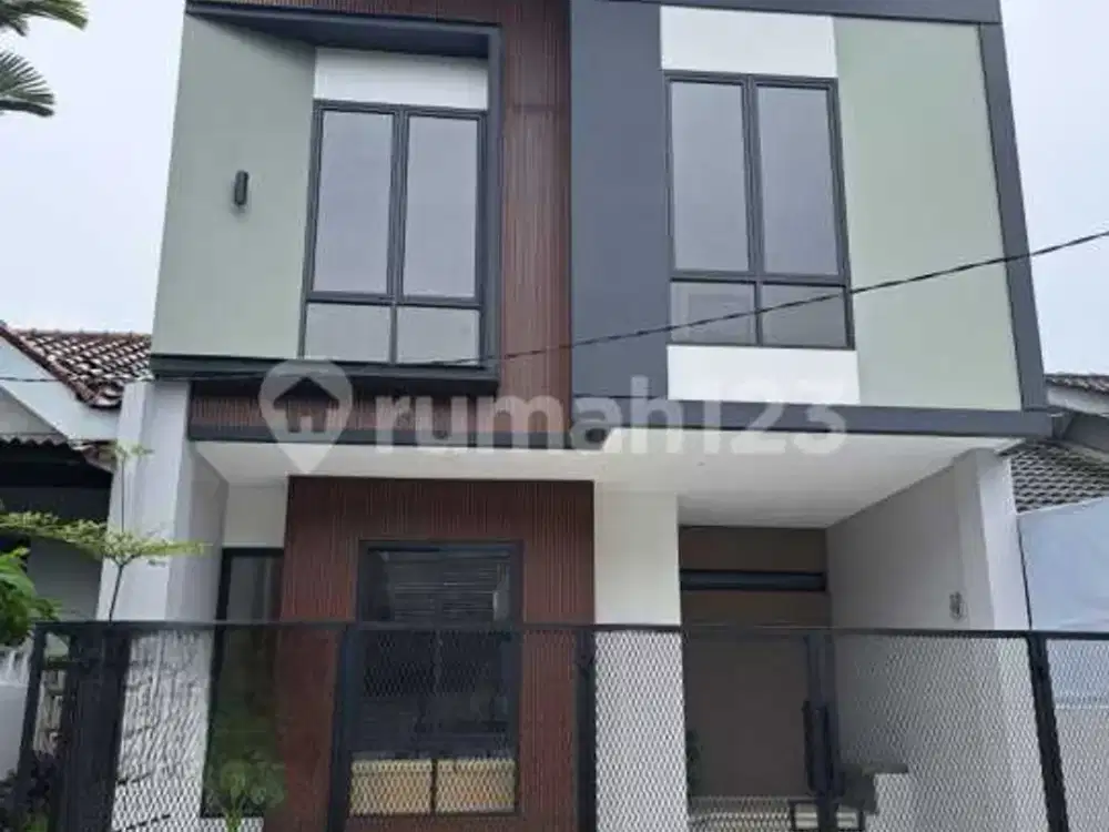 Dijual Brand New House 2 Lantai Fasad Modern Contemporer Nusa Loka BSD City