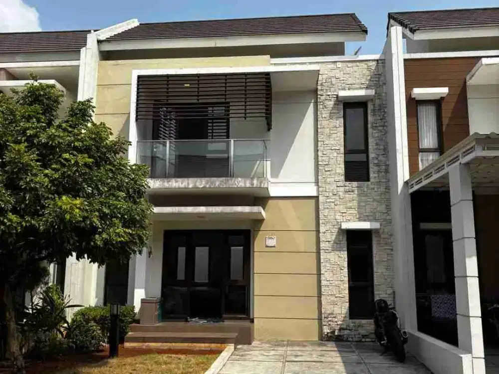 Rumah Cluster Burgundy Summarecon Bekasi Lebar 8 Premium Harga Nego