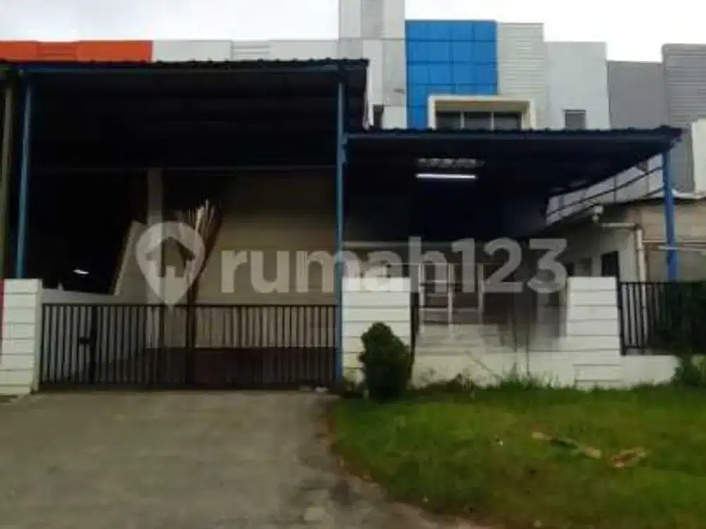 Di Sewakan Gudang Taman Tekno Blok G BSD (Ada Office dan Kelebihan Tanah di Belakang)
