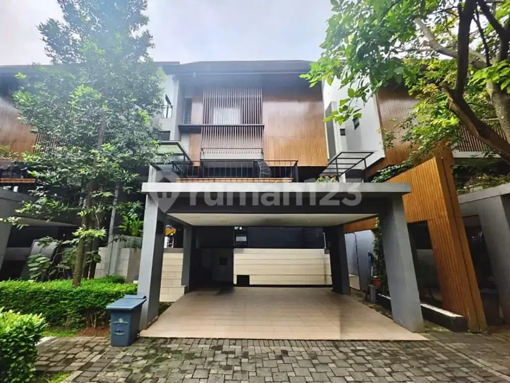 Dijual Rumah BSD Caelus Greenwich Park Cantik Semi Furnish