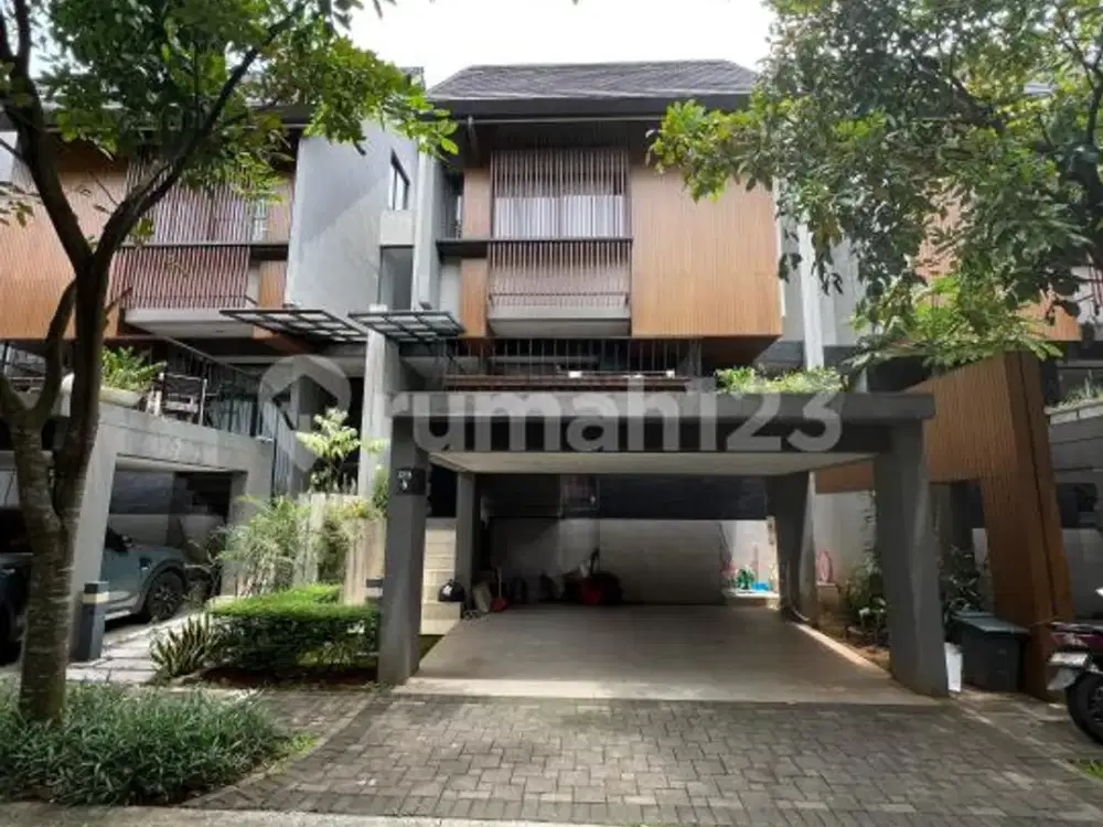 Dijual Rumah 2,5 Lantai Semi Furnished di Caelus Greenwich Park BSD