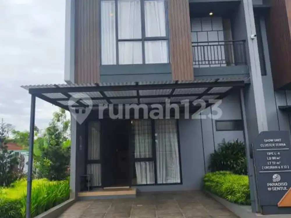 Dijual Rumah Cantik Paradiso Sentul Media L6 (6X12m) - Banyak Bonusnya!