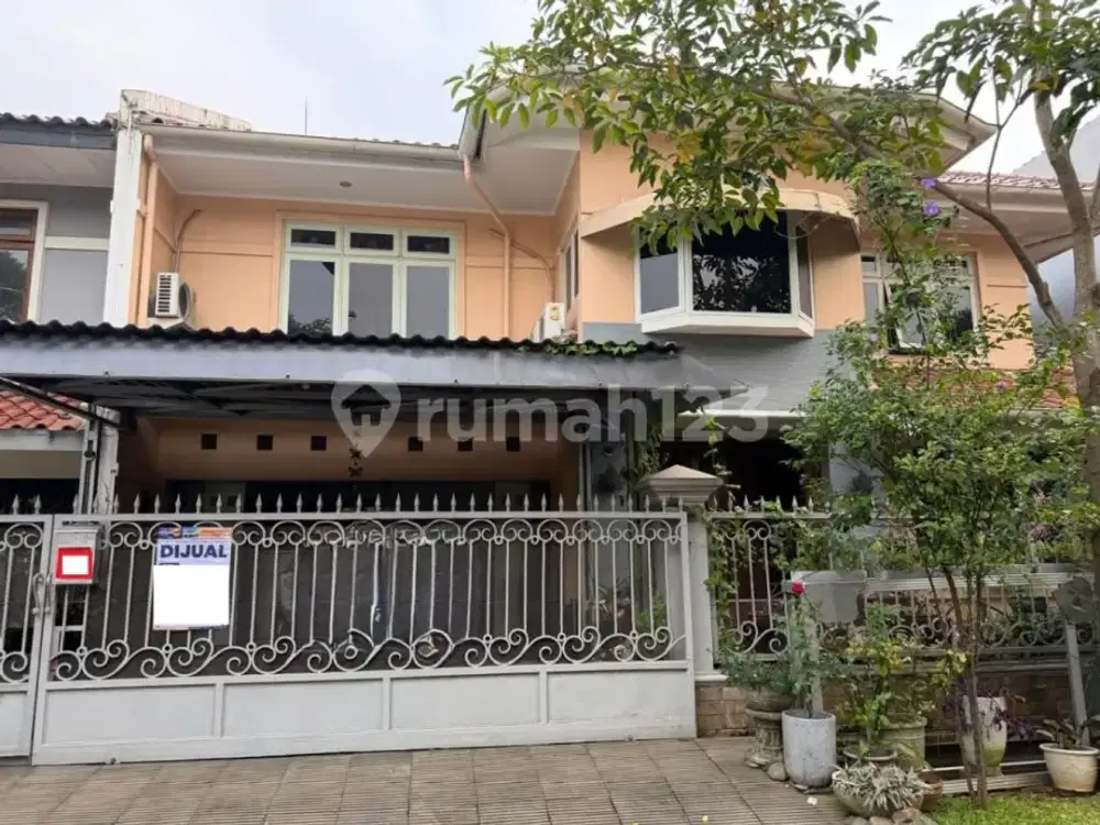 Dijual Rumah Adem & Asri di Lokasi Premium Puri Bintaro, Sektor 9, Tangsel