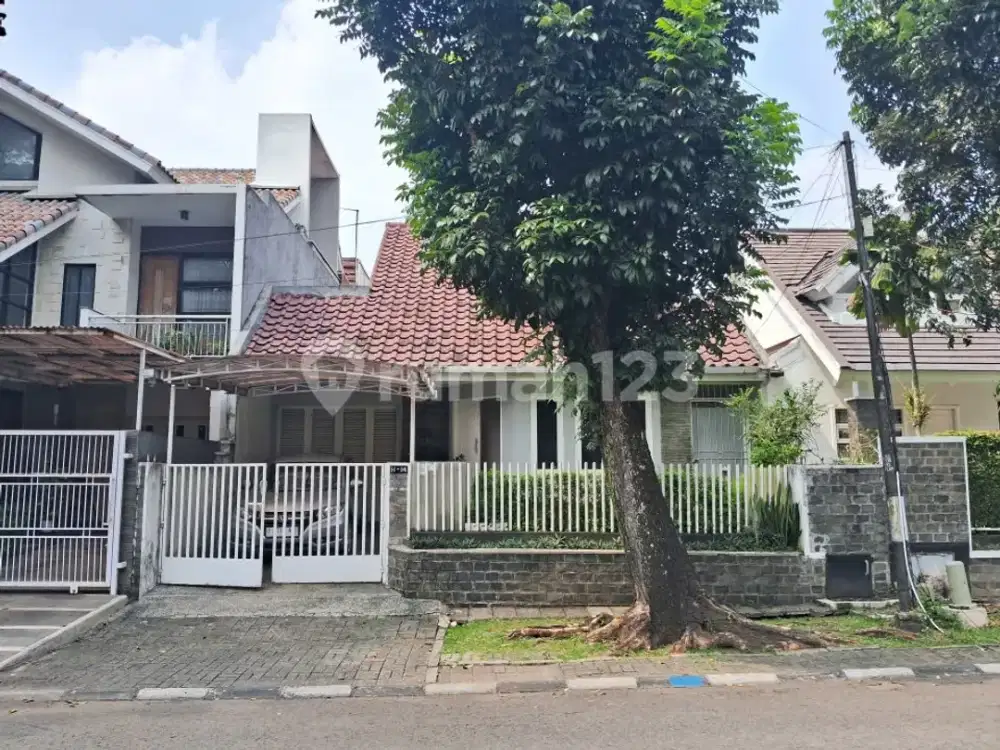 Dijual Rumah 1 Lantai Unfurnished Siap Huni Anggrek Loka-Bsd
