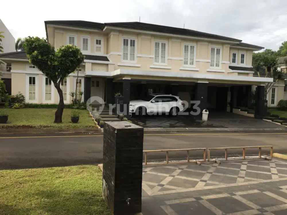 Dijual Rumah Mewah & Kawasan Elite, Bagus, Asri, Nyaman, Strategis, di Menteng Bintaro Jaya - Tangerang Selatan