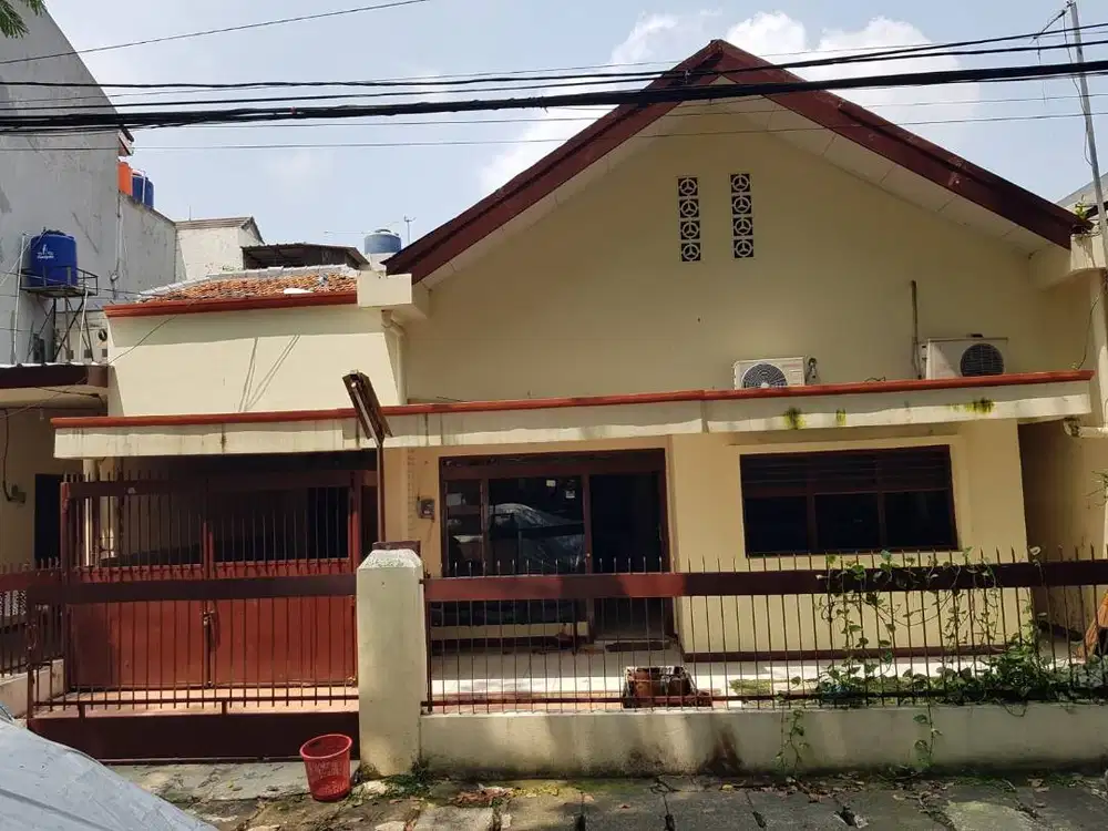 Dijual 2 Rumah 1 Bangunan Tebet Timur, LT 264 SHM, Turun Harga