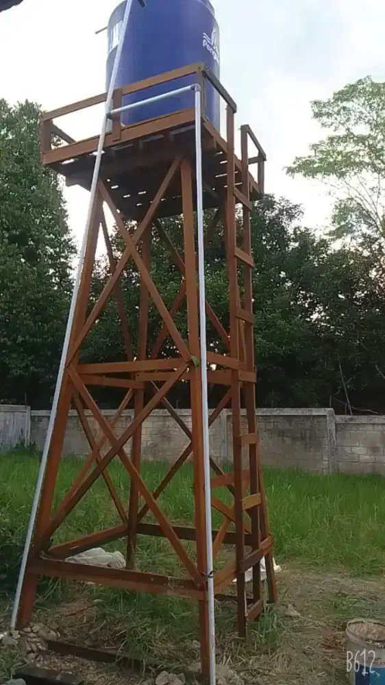 Tower tandon menara ulin tinggi 3/4 mtr