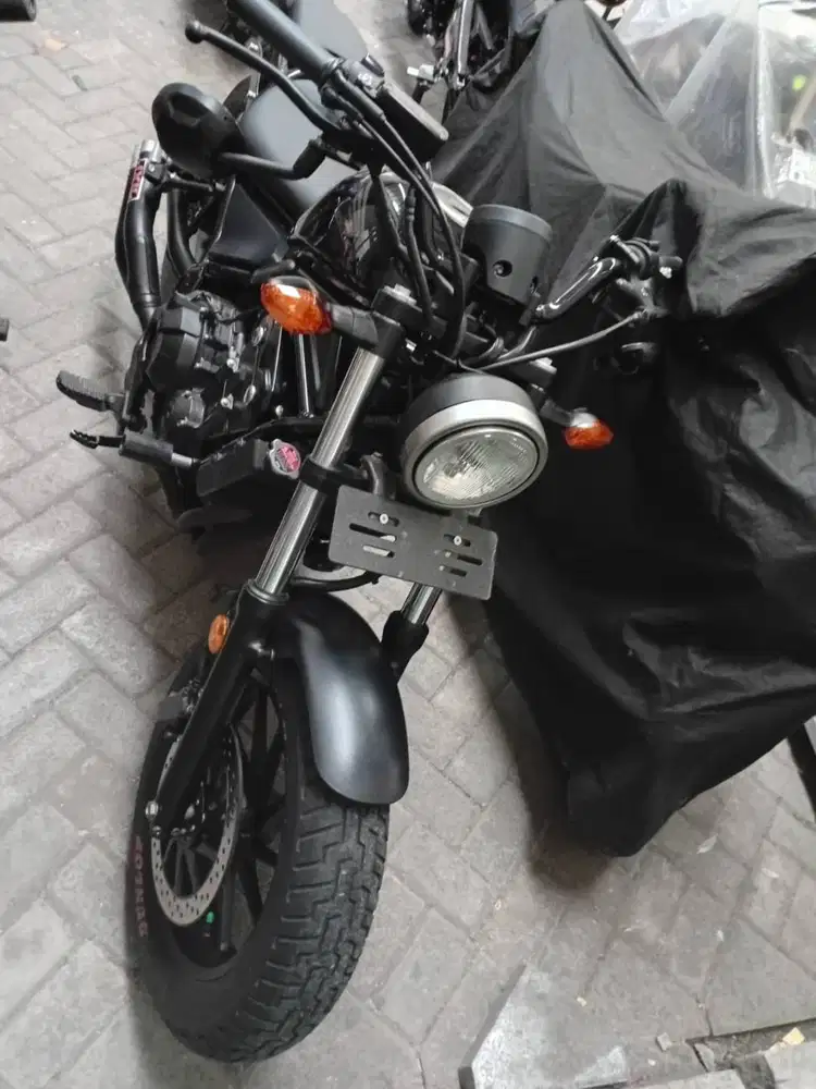 HONDA REBEL 500CC HITAM MULUS 2018 SURABAYA