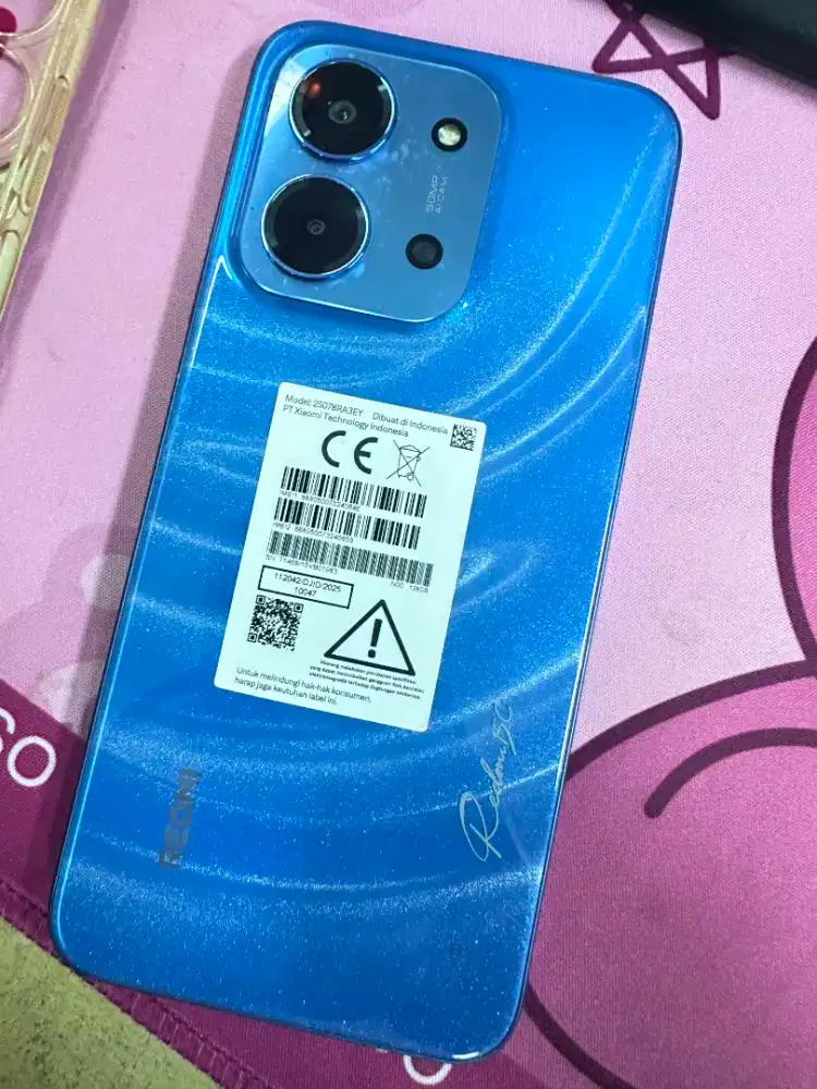Redmi 15c warna biru
