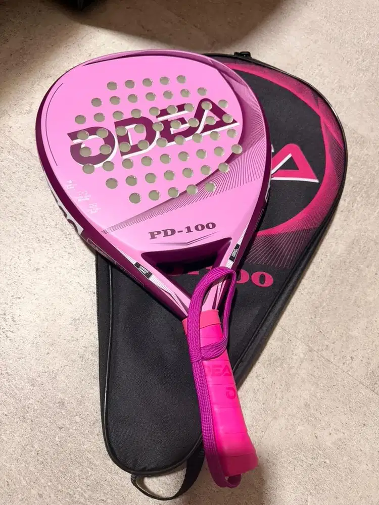 Dijual murah raket padel pink unik