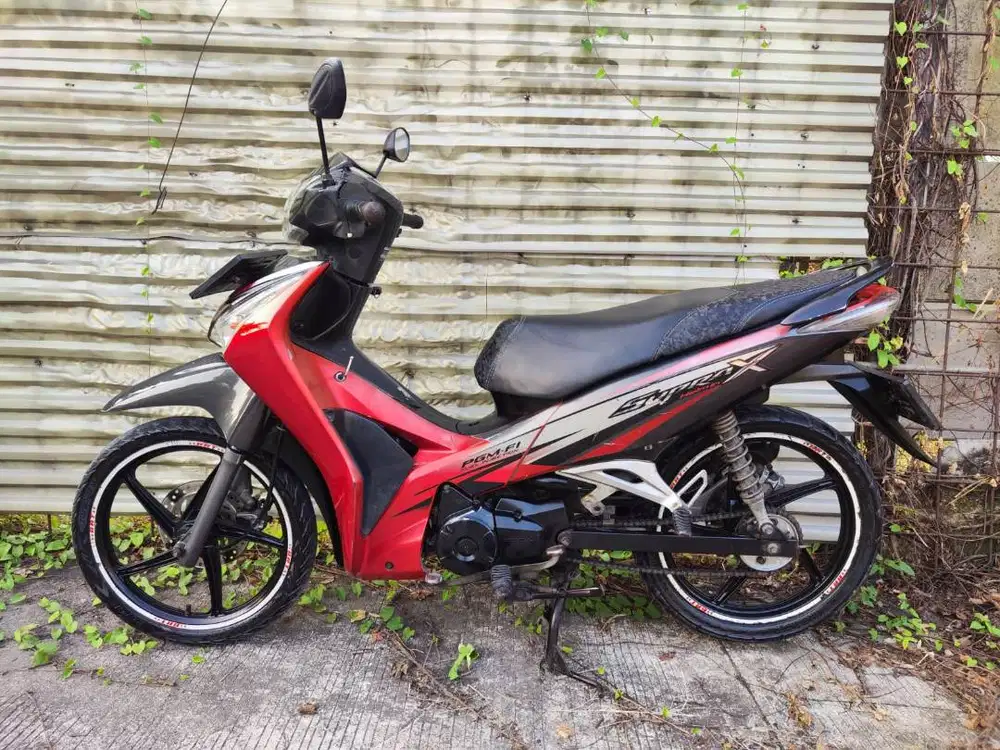 Supra x 125 Helm In tahun 2012