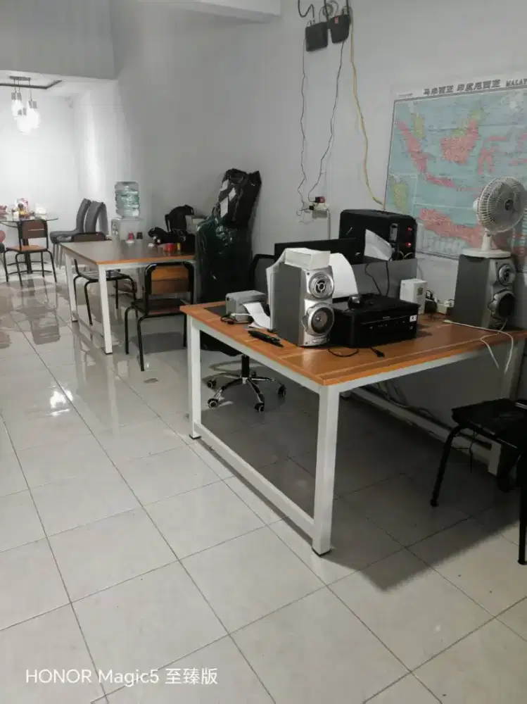 meja kantor uk 120x120