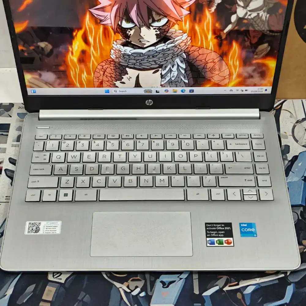 Hp 14s i3 gen 11 ram 8gb ssd 512gb