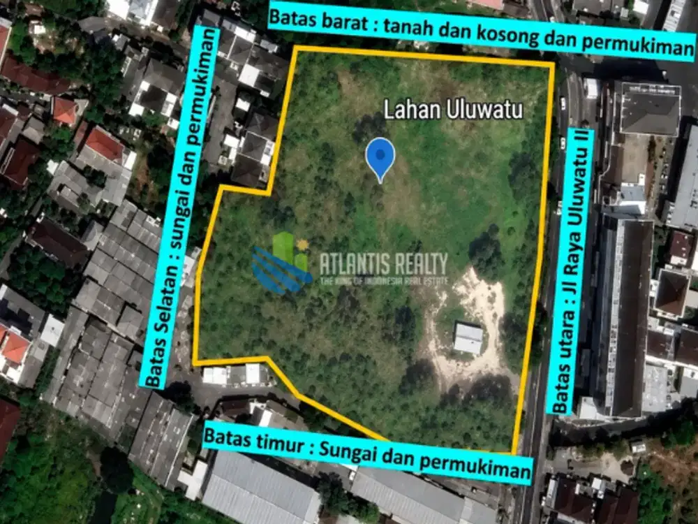 Dijual kavling komersial pinggir halan di uluwatu jimbaran bali