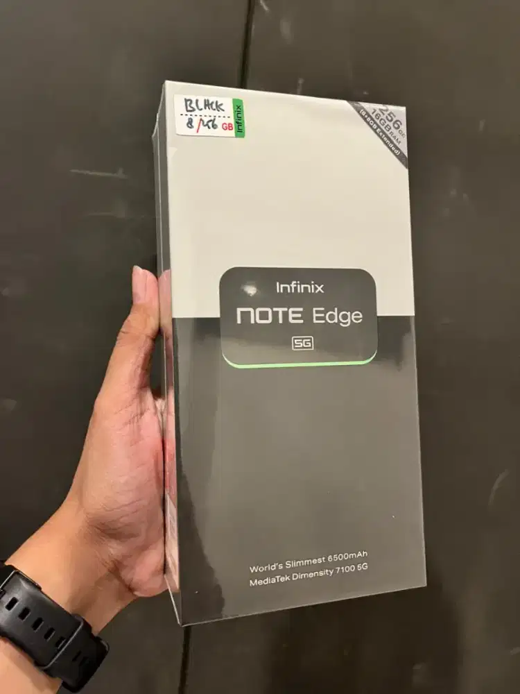 Infinix Note Edge 5G 8GB/256GB Promo Murah New Segel