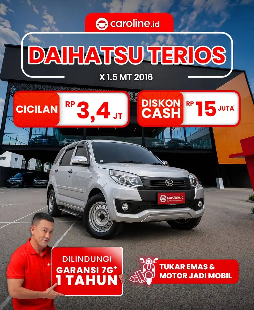 Daihatsu Terios X Manual 2016