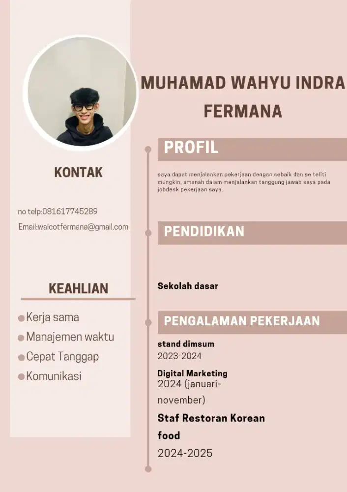 SAYA SEDANG MENCARI PEKERJAAN