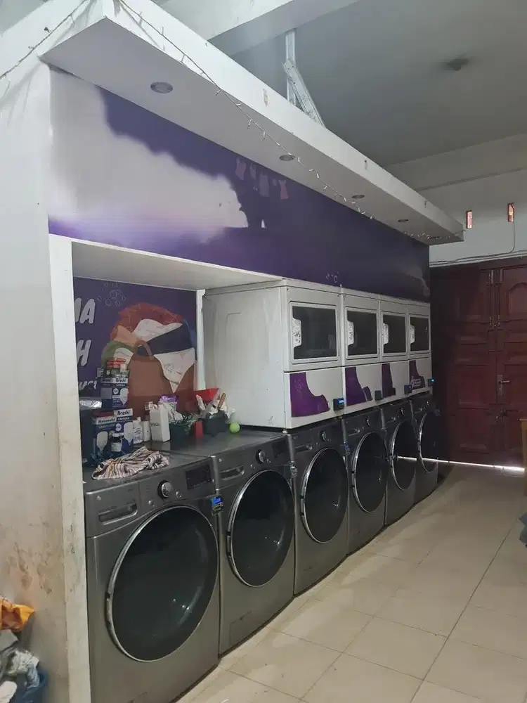 Dijual paket usaha laundry