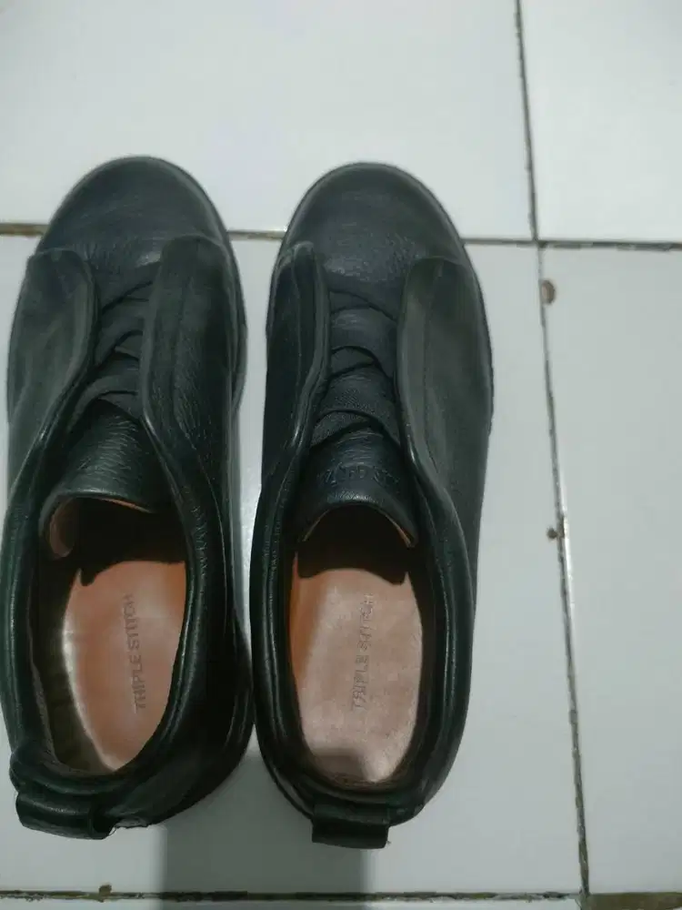 Zegna (Triple Stitch deerskin sneakers)