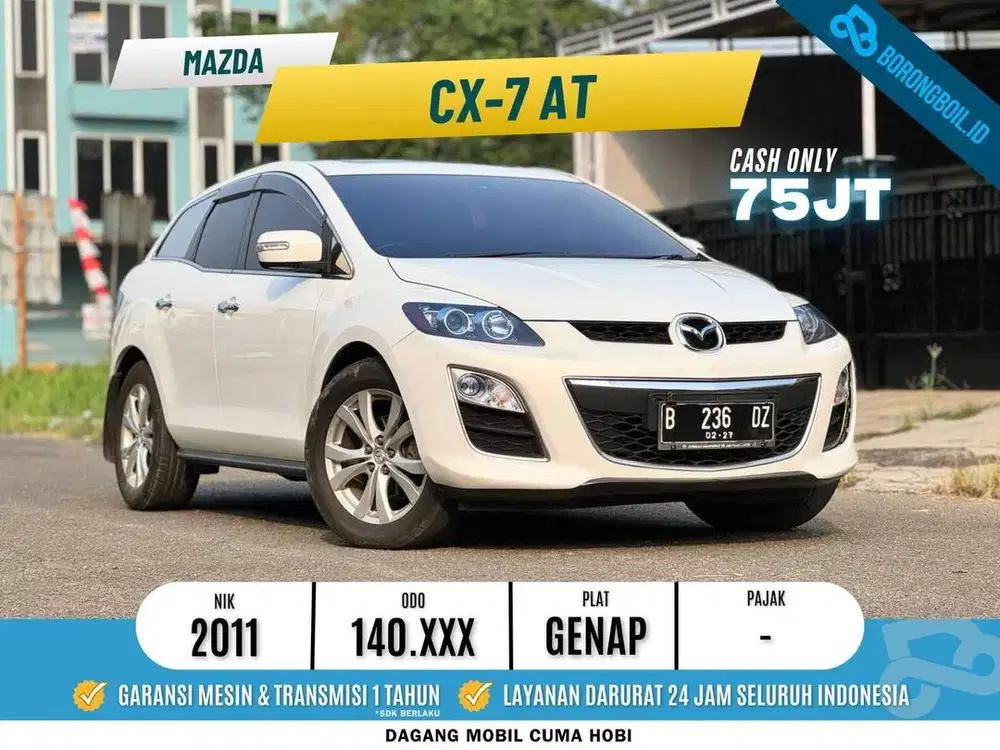 Mazda Cx7 2.3 L 2011 putih