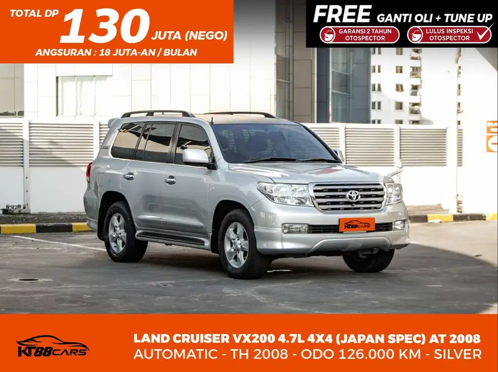 LAND CRUISER VX200 4.7 4x4 AT (JAPAN SPEC) 2008