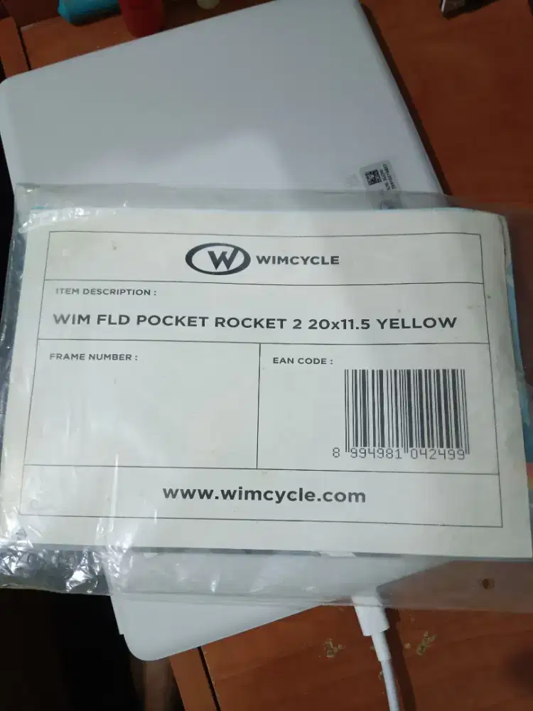 Sepeda Lipat Wimcycle PocketRocket