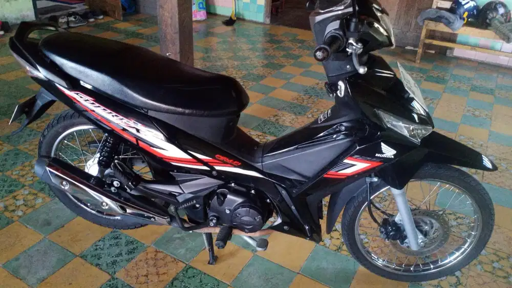Supra 125 f1 spoke hitam 2023 Gbm