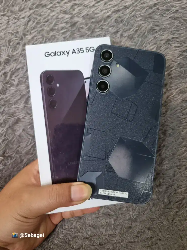 Samsung A35 5G NFC 16GB 8+8/256GB Murah Mulus Siap Pakai-Lok Cicaheum