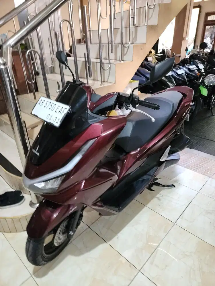 Pcx 160  roadsync merah burgundi 2025 Gbm