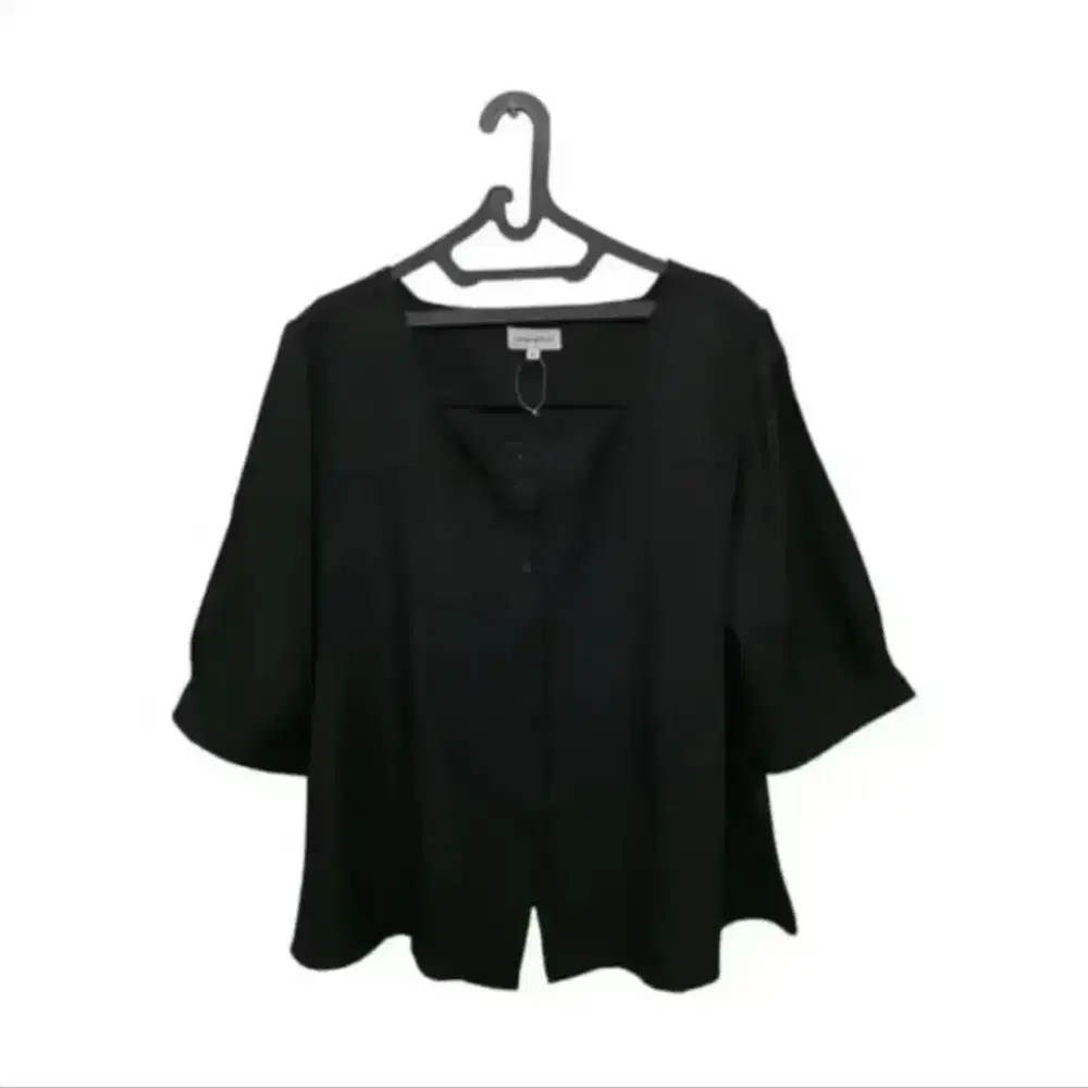 Blouse Sabrina Black Jumbo