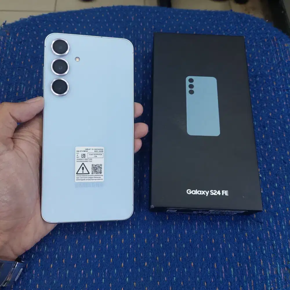 Samsung S24 Fe 256 Gb Second Resmi Mulus