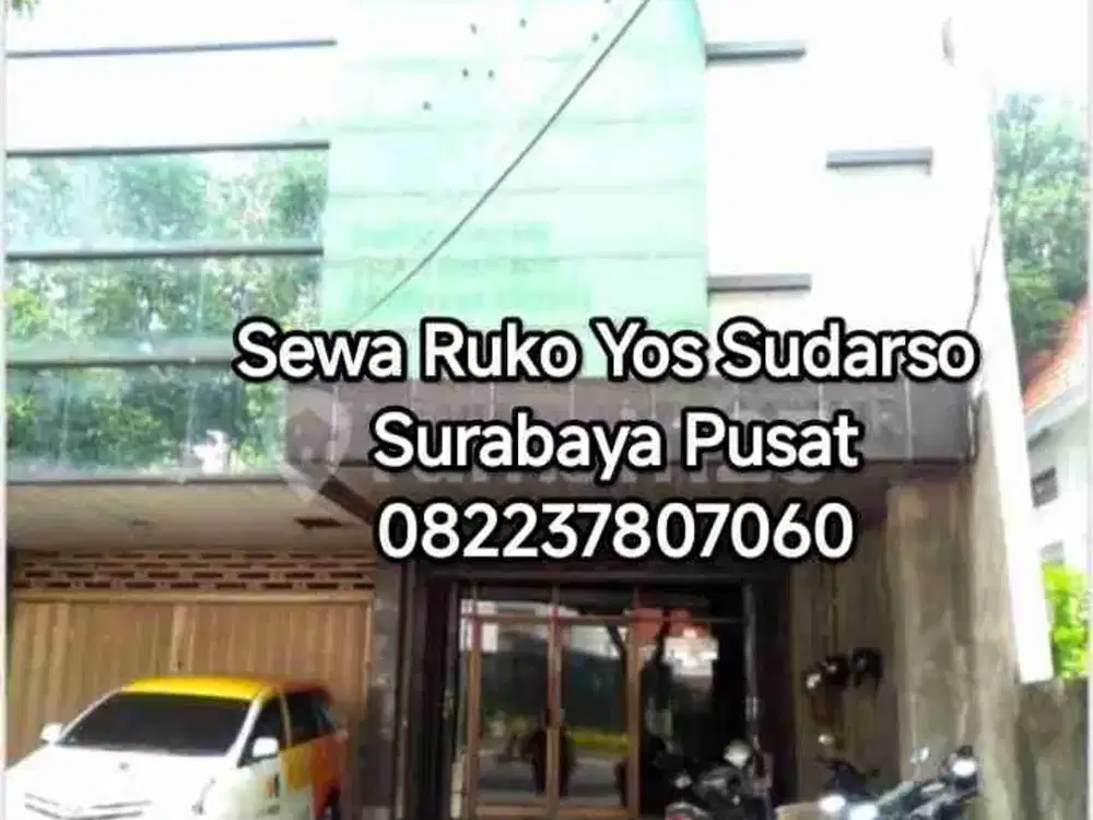 Sewa Ruko pusat kota Yos sudarso dkt Zangrandi Ice Cream