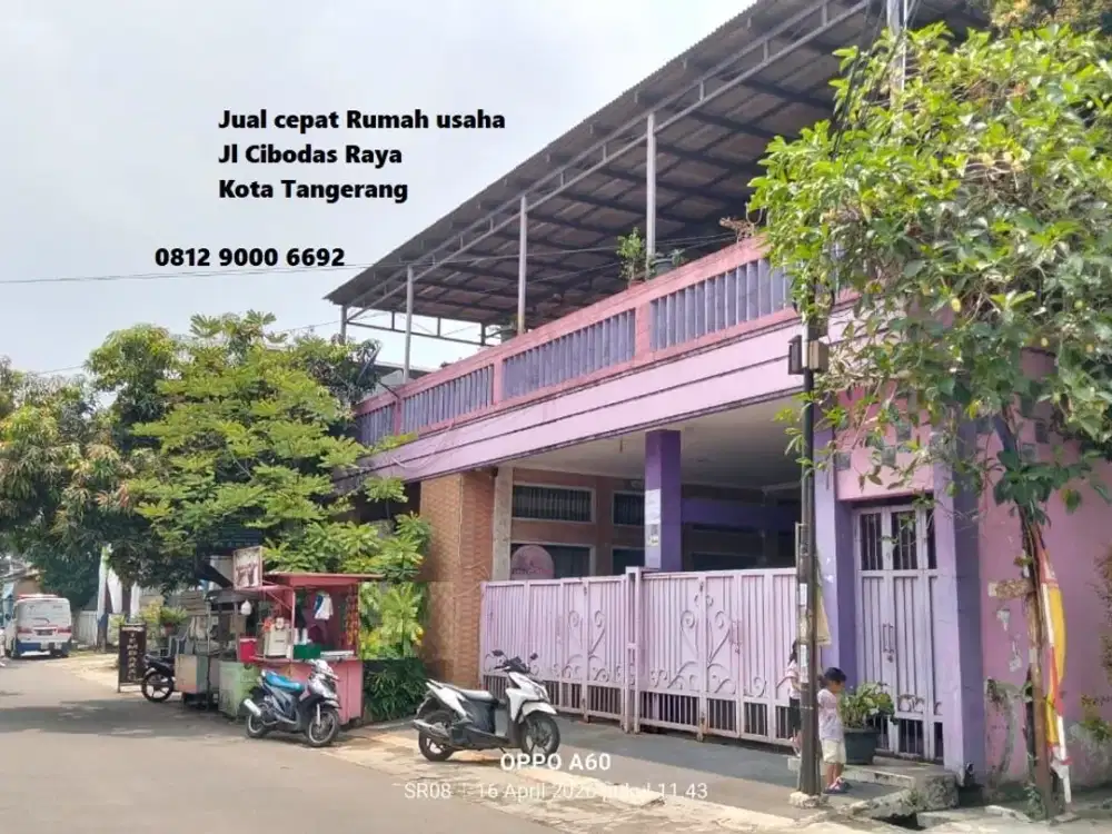 Jual Rumah Usaha Hook di Cibodas Raya karawaci Tangerang