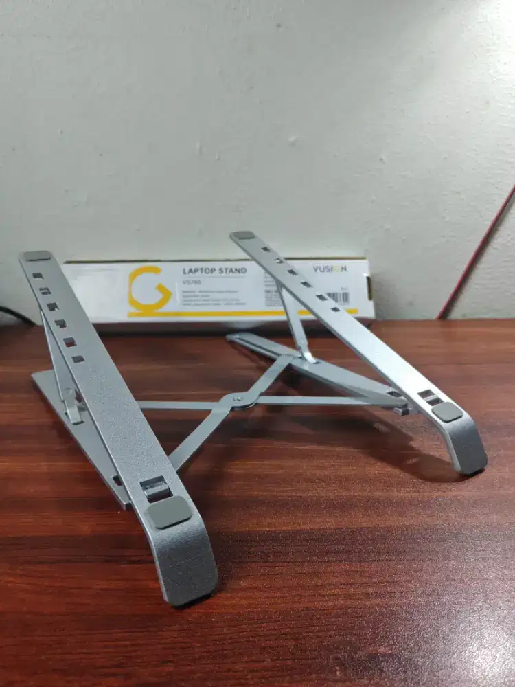 Laptop Stand Aluminium Adjustable Vusign VS780 Bekas Like New Box