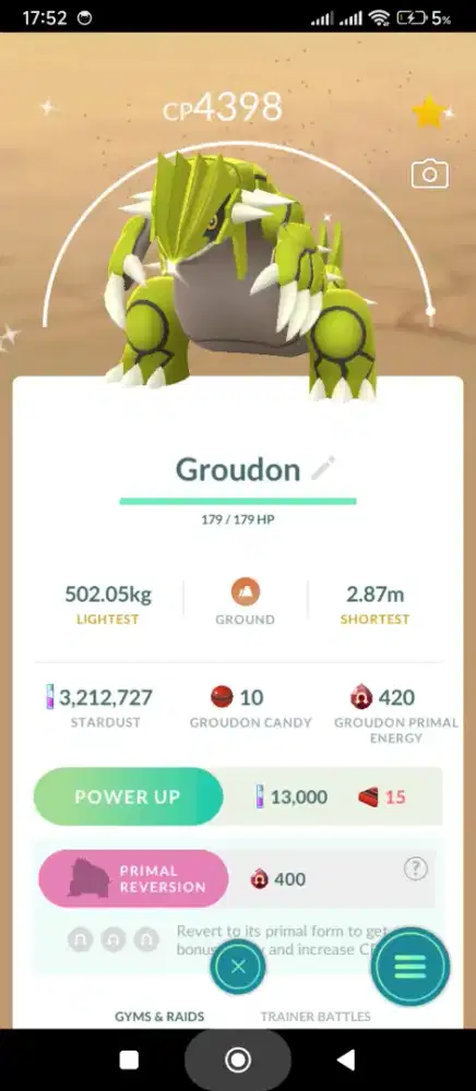 Aun Pokemon Go lvl 60