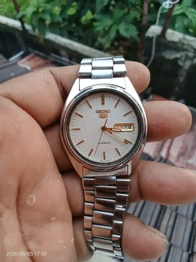 Jam Seiko 5 otomatis mesin 7s26 original